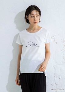 【フェアトレード】ムーミンオーガニックコットンスリットTシャツ