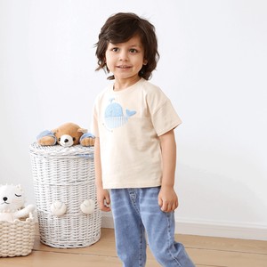 Kids' Short Sleeve T-shirt Little Girls Series Whale T-Shirt Boy Kids