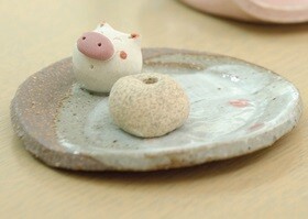 【ヒーリング/アロマ/お香】アニマル福香皿