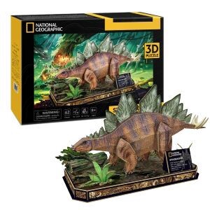 3Dパズル 【ナショナルジオグラフィック】ステゴサウルス