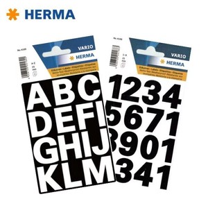 HERMA ヘルマ ラベル シール 防水防塵 アルファベット 数字