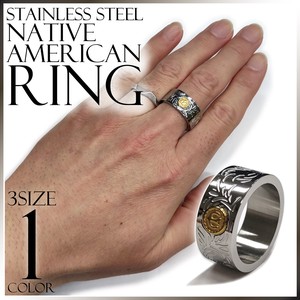 Stainless-Steel-Based Ring Stainless Steel Jewelry Ladies' Men's