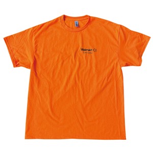 Walmart T-shirt CART CREW-ORANGE ウォルマート Tシャツ