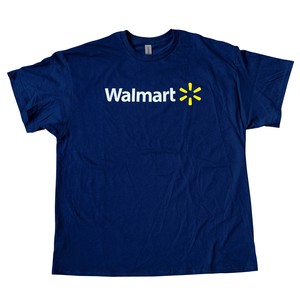 Walmart T-shirt NAVY ウォルマート Tシャツ