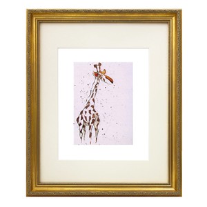 Picture Frame Antique Giraffe