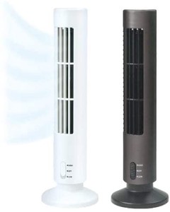 スリムタワーファン 3536A BK/WH 冷風機 冷風扇 卓上 冷風扇風機 USB