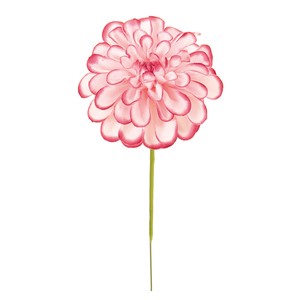 Artificial Plant Flower Pick Red Pink M