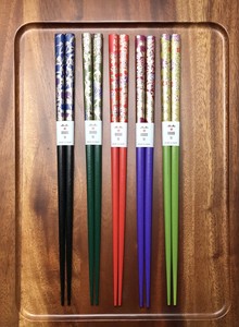 Wakasa lacquerware Chopsticks Wooden 5-colors NEW Made in Japan