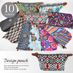 Pouch Lightweight Floral Pattern Large Capacity Ladies' Small Case Japanese Pattern