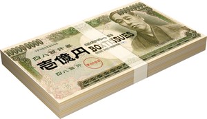 壱億円ボックスティッシュ30W
