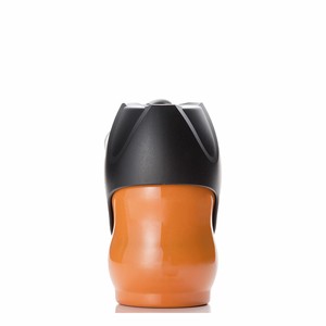 「新仕様ロゴなし」ループ　ペット用水筒　ステンレスボトル　S　オレンジ