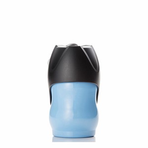 「新仕様ロゴなし」ループ　ペット用水筒　ステンレスボトルS　ブルー