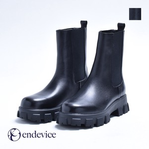 Mid Calf Boots Genuine Leather device Men's Made in Japan