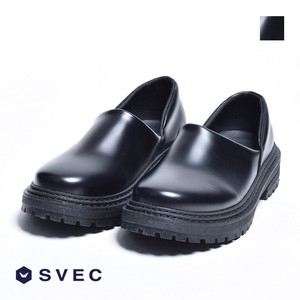 SVEC Shoes Leather Men's Slip-On Shoes