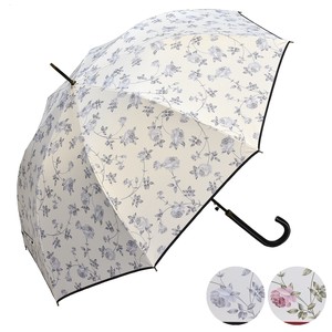 All-weather Umbrella Antique All-weather Rose Pattern Ladies'
