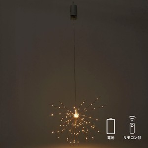 LEDライト ワイヤーデコレーション ブルーミング／電池 イルミネーション クリスマス 2022