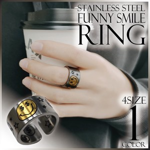Stainless-Steel-Based Ring sliver Stainless Steel Ladies' Men's