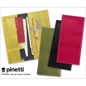 【イタリア製】PINETTI　ATHENEトラベルチケットホルダー　クリアランス　セール【在庫処分品特価】