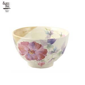 Mino ware Rice Bowl single item Japanese Style Pottery Indigo