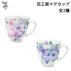 Mino ware Mug single item Pink Blue Pottery Indigo 2-types