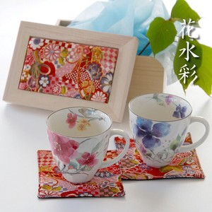Mino ware Mug Gift Set Pottery Indigo
