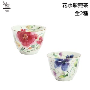 Mino ware Japanese Teacup single item Pottery Indigo 2-types