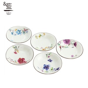 Mino ware Small Plate Gift Set Pottery Indigo Assortment
