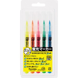 Marker/Highlighter ZIG 5-color sets