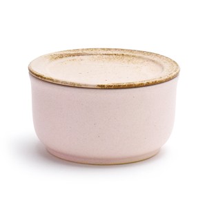 Mino ware Storage Jar/Bag Pink Made in Japan