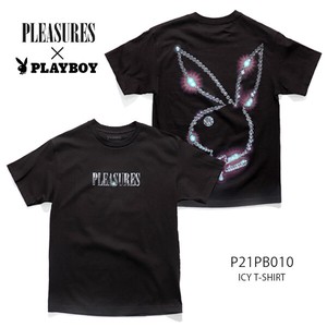 プレジャーズ【PLEASURES】ICY T-SHIRT P21PB010 メンズ Tシャツ 半袖 ロゴ プリント