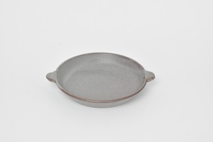 Mino ware Baking Dish Gray Western Tableware Made in Japan
