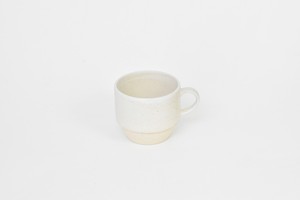 アイシング スタッキングカフェマグカップ 白 白系 洋食器 マグカップ 日本製 美濃焼 カフェ風