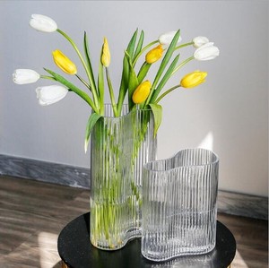 リビングルームのデスクトップ装飾ガラス花瓶 YMA1425