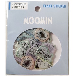 Stickers Flake Sticker Moomin Blue MOOMIN