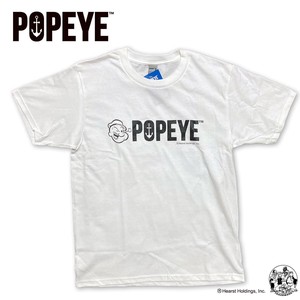 POPEYE Tシャツ THE FACE LOGO メンズ 半袖 アメカジ ホワイト 白T ブランド おしゃれ かっこいい 人気
