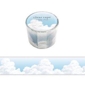 Washi Tape Midday Cloud Clear Tape 30mm Width