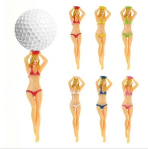 ゴルフのセクシーなビキニモデルのプラスチック製の美しい女の子のボールスタッド YMB1287
