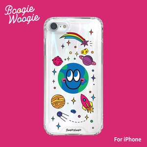 BOOGIE WOOGIE オーロラケース Earth【 iPhone SE 3、SE 2、iPhone 8 / 7 】