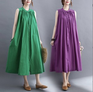 Casual Dress Sleeveless One-piece Dress NEW