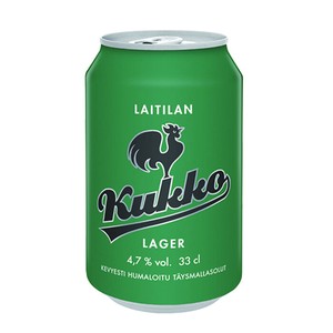 再入荷【北欧】Kukkoビールラガー330ml ×12(1C/S)　4.7％