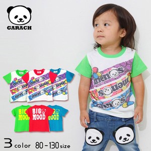 Kids' Short Sleeve T-shirt Candy Panda