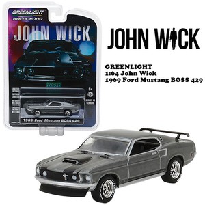 1:64 John Wick 1969 Ford Mustang BOSS 429【ジョン・ウィック】ミニカー