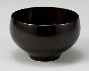 漆器 器の木 プレミアム汁椀 黒 [lacquerware kitchenware made in Japan tableware]