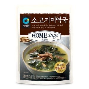 韓国食品 清浄園 牛肉わかめスープ 450g 韓国スープ