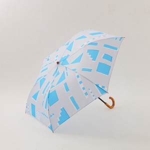 折畳雨傘 50cm フィーリング BLUE 【392／サンキューニ】 Q032