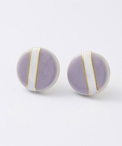 Mino ware Clip-On Earrings Pastel M Made in Japan