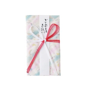 布で出来たご祝儀袋レインボーユニコーンパステル　金封　出産祝い　お祝い　日本製