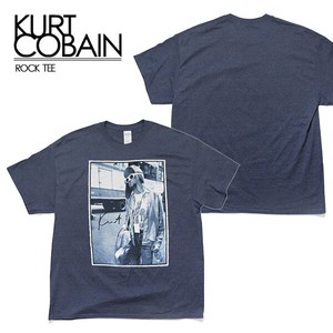 カートコバーン【Kurt Cobain】BY BUS PHOTO Tシャツ 半袖 ロックT バンドT ニルヴァーナ ギタリスト