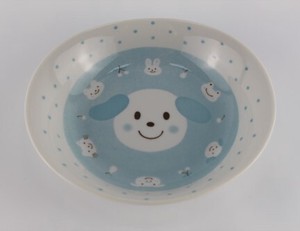 Mino ware Main Plate Animal Dog Made in Japan