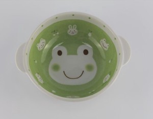 Mino ware Donburi Bowl frog Frog Animal M Made in Japan